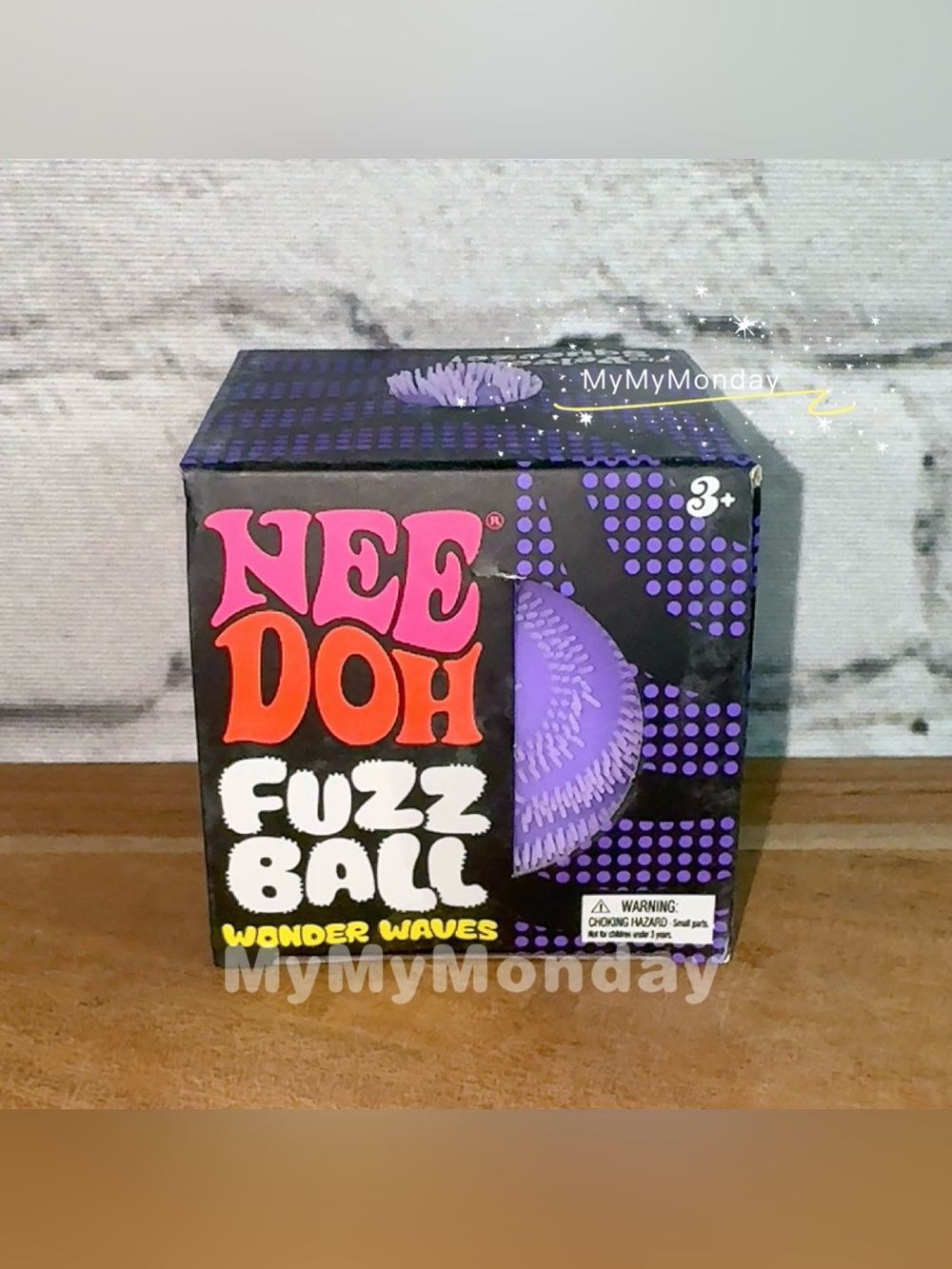 NeeDoh Fuzz Ball Purple